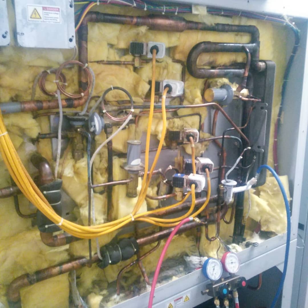 Thermotron bakım çalışmasından görüntü